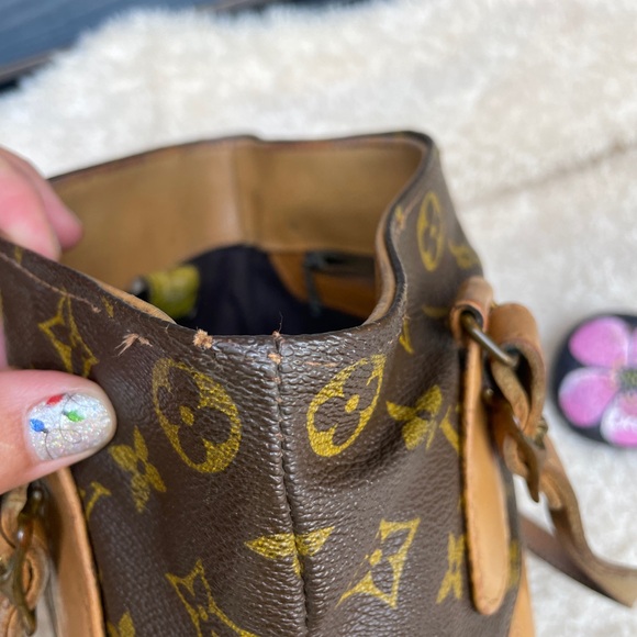❎SOLD OUT ❎LOUIS VUITTON Vintage Monogram Small Bucket Bag Includes * - Picture 15 of 17